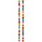 Colorful Howlite Rondel Beads, 8mm by Bead Landing&#x2122;